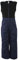 Hudson Baby Unisex Snow Bib Overalls with Fleece Top, Navy, 4 Toddler