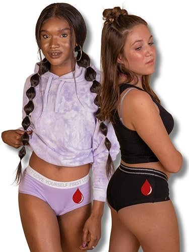 Oséclore periodenunterschwäsche mädchen - Teenager - Ultra Saugfähig - Mittlerer Fluss - Menstruation - Waschbar und Wiederverwendbar - Bio-Baumwolle & Bambus Oeko-TEX