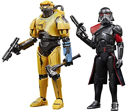 Star Wars The Black Series NED-B & Purge Trooper, Action-Figuren (15 cm) Carbon-Optik 2er-Pack