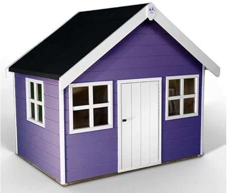 Jasmine Wooden Playhouse - (Indigo Glow)