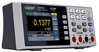 OWON XDM1241 Digital Multimeter 55000 Counts High Accuracy Desktop Multimeters AC/DC Tester True RMS USB Multimeter