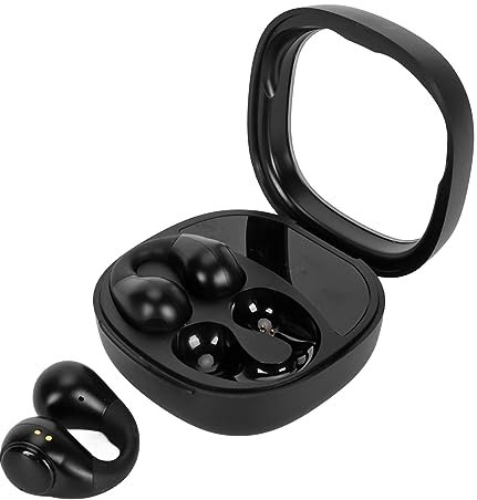 Auriculares con Traductor de Idiomas, 5.3 Auriculares con Traductor Táctil de Huellas Dactilares 144 Idiomas 40mAh para el Trabajo (Negro)