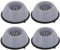 4/8/16PCS Anti Vibration Feet Pad Rubber Mat Slipstop Silent Universal Waschmaschine Kühlschrank Möbel Slipstop Stand (4PCS)