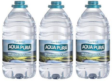 Aqua Pura Still Natural Mineral Water | 5L (Pack of 3) | Pure British | Groundwater | Natural Refreshment | Stay Cool and Refreshed