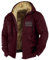 KONG JIMFAN Übergangsjacke Herren Sport Shirts Für Herren Motorradbekleidung Herren Funktionsjacke Winterjacken Männer Mantel Kapuzenpullover Regenkleidung Fahrrad Fleecejacket(Red,7XL)
