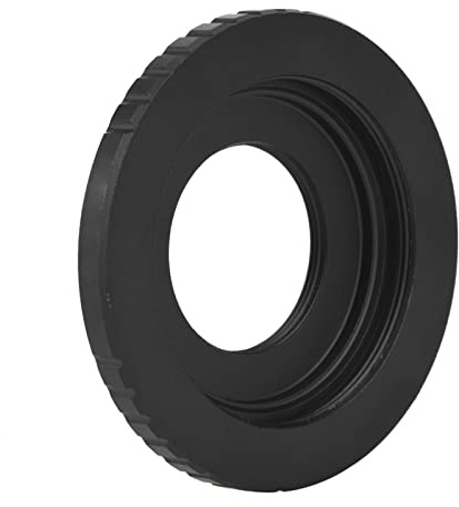 Anillo Adaptador M4 3 A M42 Aluminiumoy M4 Metall Manueller Objektivadapter Für M42 Schraub-C-Mount-Objektiv Passend Für M4 3 Kamera Schwarz
