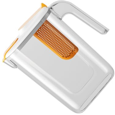 Hervidor de agua de 2,6 L con filtro, recipiente de hervidores fríos, jarras de agua, cubo para cualquier ocasión, juego de vasos funcionales