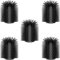 WAVEWO Silikon Toilettenbürstenkopf, 6,5 cm Durchmesser, Ersatz für Toilettenbürsten, 5 Stück