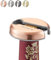 ELMWAY Wine Accessory – Magnetic Wine Foil Cutter with Stainless Steel Top, Durable ABS Body, Compact & Easy-to-Use Design, a Perfect Addition to Wine Tools Collection – Rose Gold