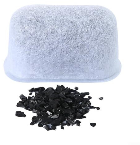 Kohlefilter für Kaffeemaschinen, 6 Stück, Ersatz-Kaffeemaschine, Kohlewasserfilter, Kaffeemaschinenteile (6 Stück)