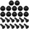 Yuiturt 12PCS 3.5 Inch Hard Drive Screws with Rubber Washer Kit, Shock Absorbing HDD Mounting Screws, Vibration Dampening SSD Screw for 3.5 HDD SSD PC Computer Case Accessories
