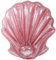 ZQDUFEA Jeux d'eau et de Plage Flotteur de Piscine à Paillettes, Design Unique en Forme de Coquille, Anneau de Natation, Chaise inclinable Flottante, créatif et Attrayant