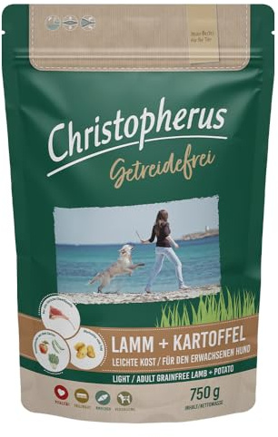 Christopherus Getreidefrei - Lamm + Kartoffel - leichte Kost 750g