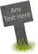 Personalised Engraved Rectangular Slate Garden Sign Custom Text Herb Planter Vegetable Herbs Allotment Sign Peg Gardening Gardeners