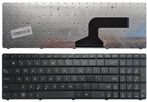 LXCOZED Tastiera per Laptop statunitense per ASUS K54C K54L K54LY X54C X54L X54LY A54C A54L A54LY MP-10A76E06528