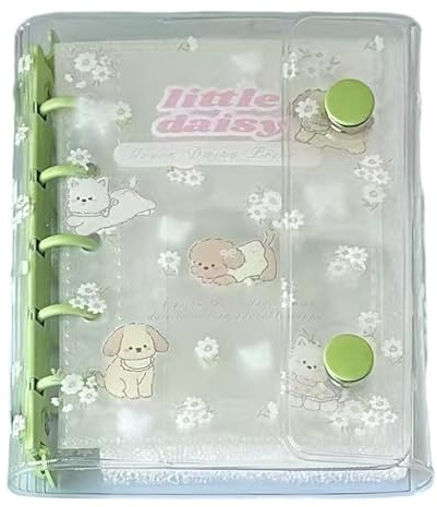 Acunny Terminplaner-Cover – M5 Schulbedarf transparent | Schutzhülle für Notizbuch, Organizer aus PVC | für Jugendliche, Frauen, Zuhause, Büro, Reise, Outdoor