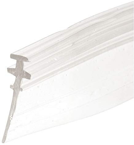 prime-line Produkte 194238 Doppel-T-Dusche Tür Bodendichtung, 91,4 cm, klar