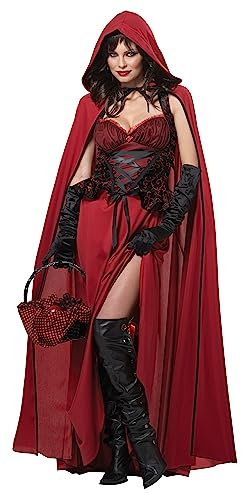 California Costumes Dark Red Riding Hood Costume Medium
