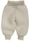 Baby Hose Fleece, 100% Schurwolle, Engel Natur mit Nabelbund, 62/68, Natur