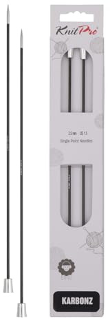KnitPro Karbonz Single Pointed Needles 14 (35cm) | 2.50 mm