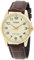 Casio Herren Analog Uhr mit Leder Armband MTP-V001GL-9B