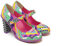 Hot Chocolate Design Chocolaticas High Heels Geometric Women's Mary Jane Pump Multicoloured HCD 39