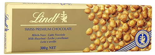 Lindt & Sprüngli Vollmilch Nuss Tafel, 10er Pack (10 x 300 g)