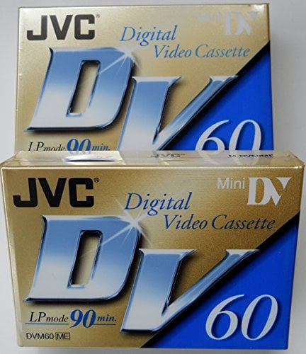 JVC Mini Digital Video Kassette, 2er Pack