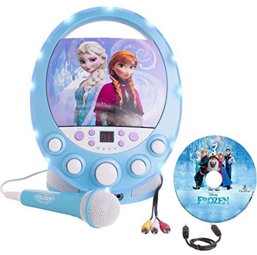 Disney Frozen CDG Karaoke Machine with Lights - 66227