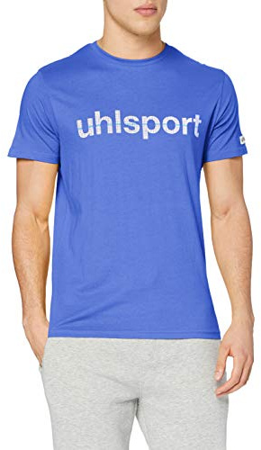 uhlsport T-Shirt Essential Promo, Azurblau, L, 100210603