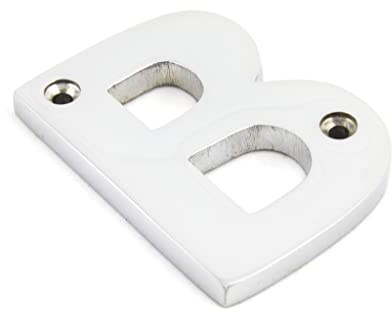 From the Anvil 83802B Letter B-Polished Chrome