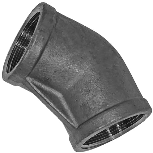 Winkel 45 Grad mit Innengewinde - 1 Zoll IG - Gewinde-Fitting aus Edelstahl(V4A)