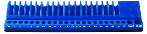Laser 7531 Magnetic Bit Organiser, Variety pack