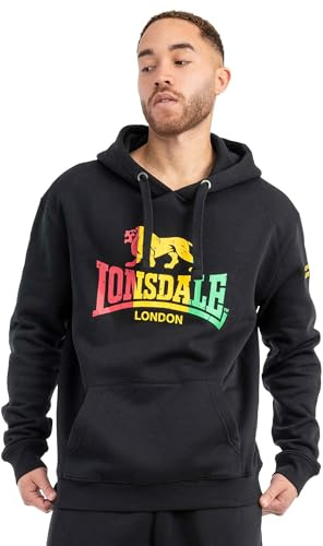 Lonsdale Herren Kapuzensweatshirt Normale Passform Sounds