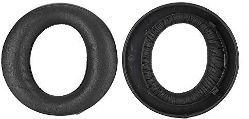 Almohadillas de Repuesto para Almohadilla de Esponja con Memoria Suave y cómoda para Auriculares 7.1 Gold(Negro)