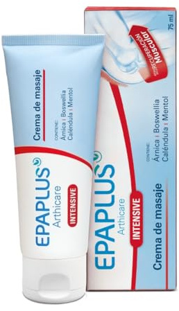 EPAPLUS Arthicare Intensive Sport-Massagecreme mit Arnika, 75 ml | Sportliche Massagecreme mit Kollagen, Glucosamin, Arnika und Boswellia für ein intensives Muskelkomfort