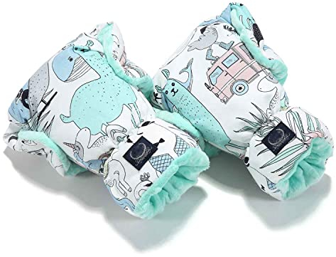 Sevira Kids - Fäustlinge für Kinderwagen FANTASY