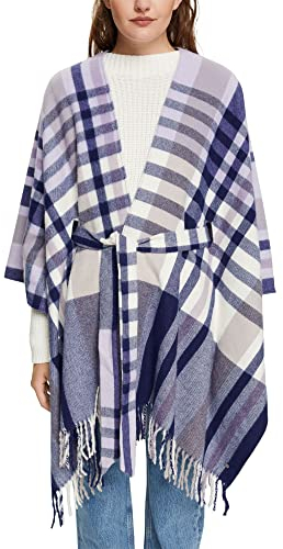 ESPRIT Damen 082EA1Q312 Mode-Schal, 400/NAVY, M