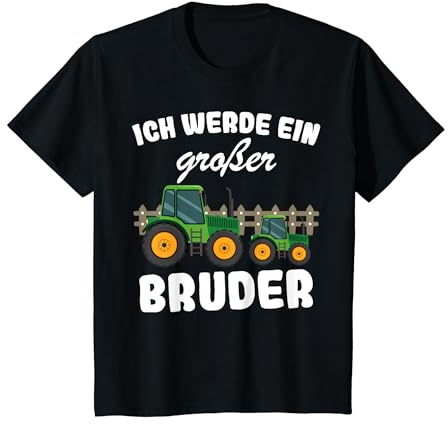 Ich Werde Großer Bruder 2026 Traktor T-Shirt