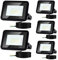 Tubiaz 5 Stücke LED Strahler Außen 20W, Superhell 1700LM LED Scheinwerfer Außen, IP66 Wasserdicht 6000K Kaltweiß Fluter Flutlicht Aussenstrahler für Gärten Sportplatz Hotel (kein Stecker)