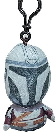 Mandalorian Star Wars Anhänger Plüsch Bagclip - ca. 9 cm, Star Wars Schlüsselanhänger, Star Wars Geschenke, Star Wars Bag Clip, Star Wars Figuren, Star Wars Anhänger