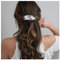Inilbran Vintage Blatt Haarspange Barrettes Silberne Feder Haarspange Metall Blatt Barrette Kopfclips Blatt Haarstift Clip Dekorative Kopfbedeckung Französisch Haarzubehör Für Frauen Und Mädchen