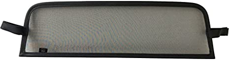 PureWind Windschott kompatibel mit Audi TT Typ FV9 Baujahr 2014-2022 (Schwarz) - Windschott Universal mit Anbaumaterial