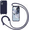 GoodcAcy Cover con Collana per Xiaomi Mi 12 lite,Custodia Silicone Liquido con Cordino,Custodia con Regolabile Collana Case con Laccio Tracolla per Xiaomi Mi 12 lite,Blu