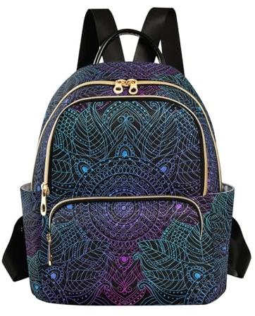 ALAZA Kleiner Rucksack für Damen, Reisetasche, modischer Tagesrucksack, Schultertasche