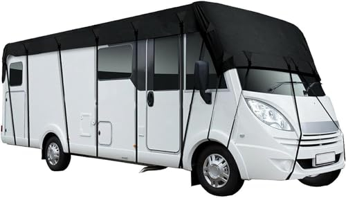 MoguGo Bâche de protection pour caravane et camping-car 210D, imperméable, 6,5 x 3 m