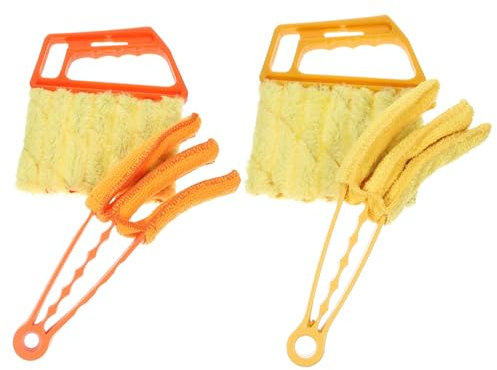 CLISPEED Limpiadores de Ventilación de Uso Diario Cepillo para Persianas Limpiador de Ventilación Doméstico Cepillo Portátil para Persianas