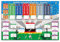 2 Stück Euro 2024 Fußballplaner 2024 Europameisterschaft Wandtabelle Euro 2024 Fußballmeisterschaft Zeitplan Poster Wandkalender inklusive 32 Teams, Gruppe, alle Spiele, L