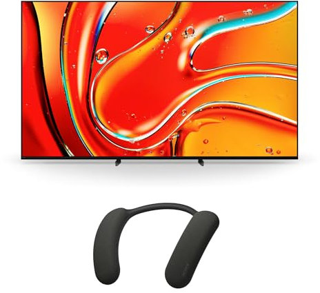 Sony Kit Cine en Casa: TV Bravia 7 QLED de 75 y Altavoz de Cuello Bluetooth Theatre U con Dolby Atmos para un Sonido Personalizado