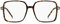 Brillen HUGO BOSS BOSS 1735 LVL BROWN HAVANA GOLD 54/17/140 Damen